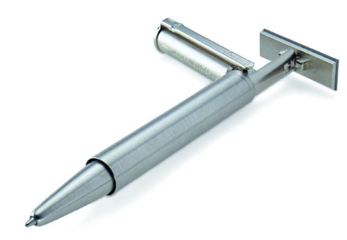 Metallic silver finish
